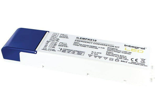 Integral LED 2.5-5W 3 Hour Emergency Conversion Kit for panels and downlights - LED Direct