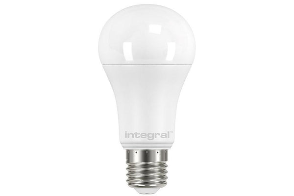 Integral LED Classic Globe Bulb (GLS) 13.5W (100W) 5000K 1521lm E27 200 deg Beam Angle Non-Dimmable Frosted Lamp - LED Direct