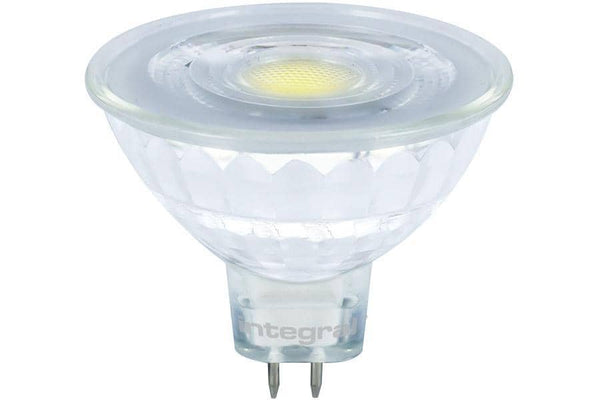 Integral LED MR16 Glass GU5.3 4.8W (37W) 4000K 470lm Non-Dimmable Lamp - LED Direct