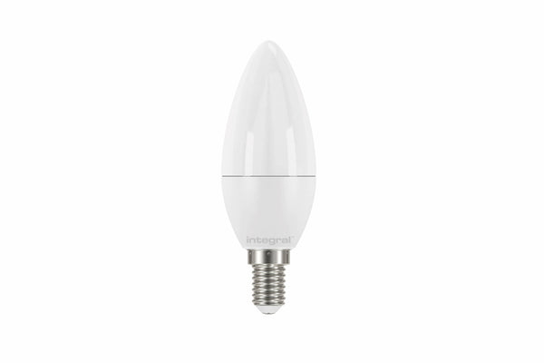 Integral LED Candle Bulb Lamp E14 7.5W (60W) 2700K 806lm Non-Dimmable 280 deg Beam Angle - LED Direct