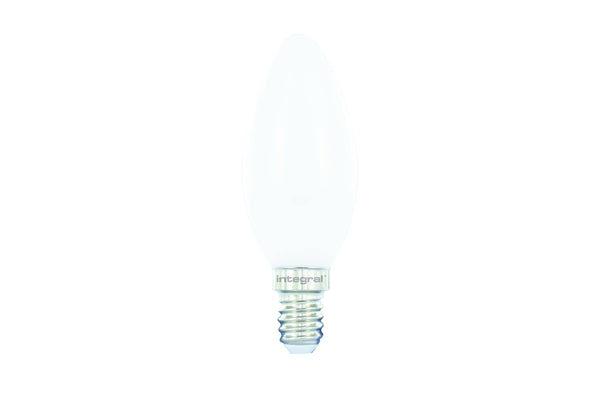 Integral LED Classic Bulb Candle Frosted 2.9W (25W) 5000K 250lm Non-Dimmable 280 deg Beam Angle - LED Direct