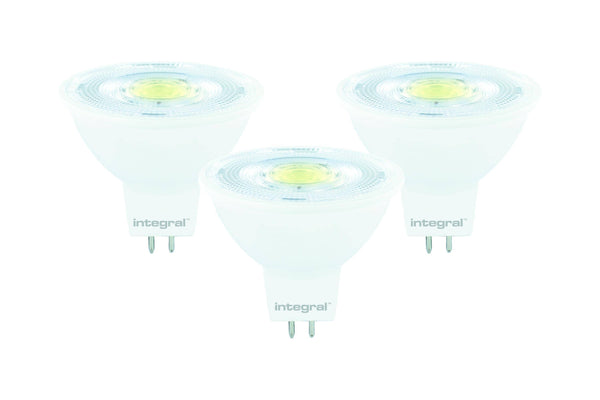 Integral LED MR16 GU5.3 4.6W (36W) 4000K 420lm Dimmable - 3 PACK - LED Direct