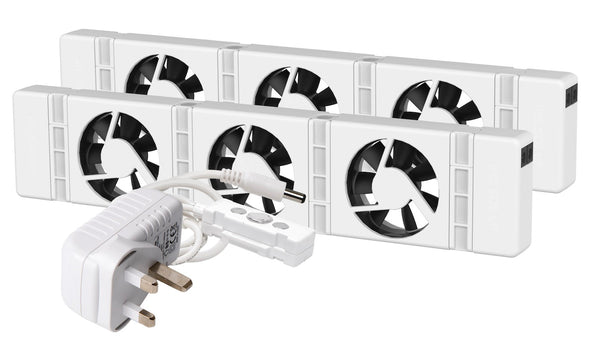 SpeedComfort Radiator Fans -  Duo Set - LED Direct