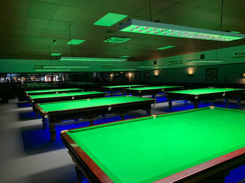 Case Study: World Snooker Lighting for Star Snooker Academy