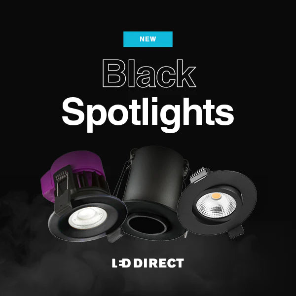 Black spotlights are the new must have interior design