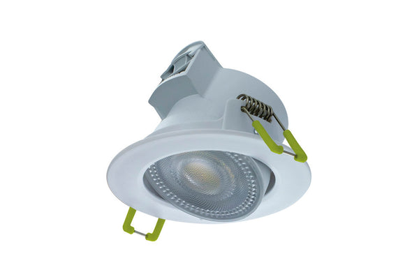 Integral LED IP44 5.5W Compact Eco Tiltable 68mm Cut-out 4000K - LED Direct