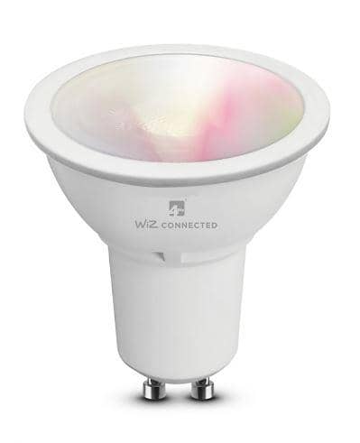 4lite WiZ Connected GU10 Bulb Colour Changing & Dimmable - LED Direct