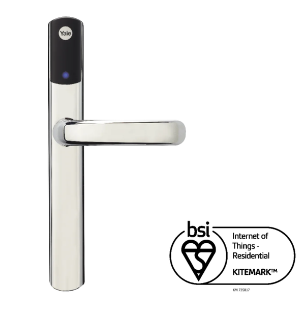 Yale Smart Keyless Door Lock Conexis L1 Chrome - LED Direct