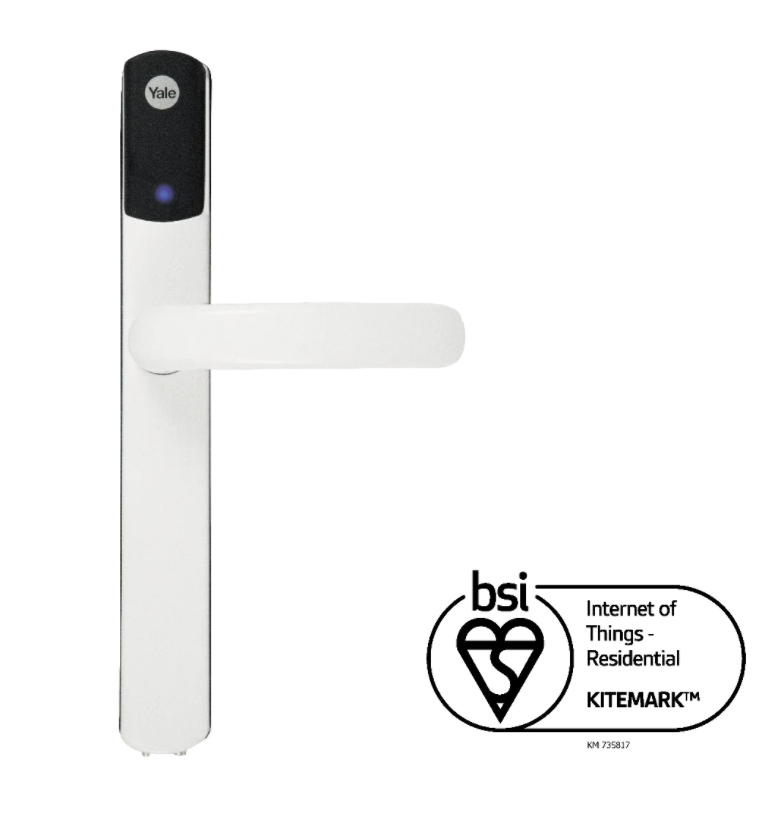 Yale Smart Keyless Door Lock Conexis L1 White - LED Direct