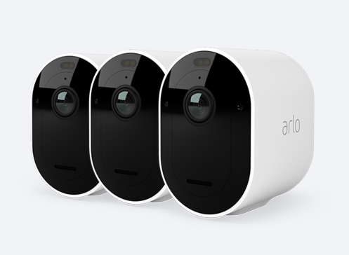 Arlo Pro 4 Spotlight 3x Camera White - LED Direct