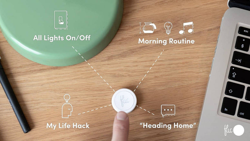 Flic 2 Smart Button Starter Kit with 4 Buttons - LED Direct