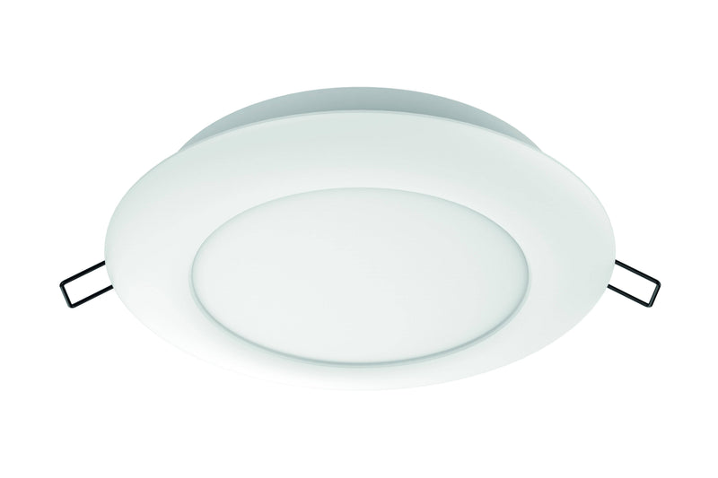 Integral LED Downlight 11W (18W) 4000K 1000lm 150mm cut out Non-Dimmable Matt white finish - LED Direct