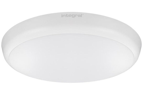 Integral LED Slimline Ceiling and Wall Light 12W 4000K 1056lm Non-Dimmable with Integrated 10% Standby Microwave Sensor Function (Non-adjustable) - LED Direct