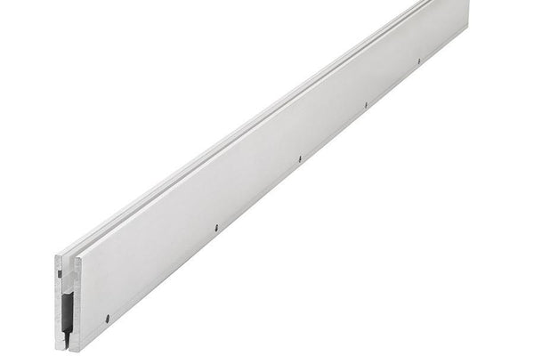 Integral LED 1M Deep Recessed Aluminium Profile for Strips, Frosted Diffuser, for Max 8mm Width Strip - LED Direct