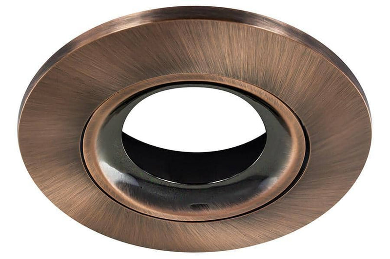 Integral LED Bezel for Lux Fire Tiltable Fire Rated Downlight - Copper - LED Direct