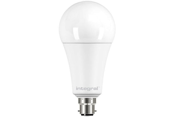 Integral LED Classic Globe (GLS) 18W (120W) 2700K 1921lm B22 Non-Dimmable Frosted Lamp - LED Direct