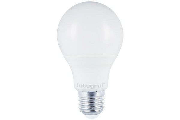Integral LED Classic Globe (GLS) 6W (40W) 2700K 470lm E27 Non-Dimmable Frosted Lamp - LED Direct