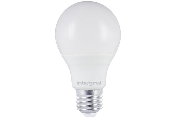 Integral LED Classic Globe (GLS) 6W (43W) 5000K 500lm E27 Non-Dimmable Frosted Lamp - LED Direct