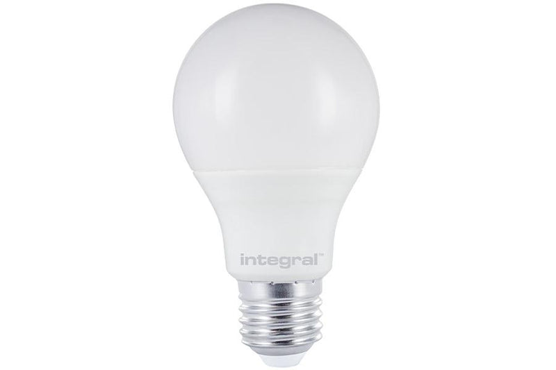 Integral LED Classic Globe (GLS) 6W (43W) 5000K 500lm E27 Non-Dimmable Frosted Lamp - LED Direct