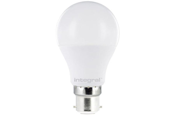 Integral LED Classic Globe (GLS) 8.6W (60W) 2700K 806lm B22 Non-Dimmable Frosted Lamp - LED Direct