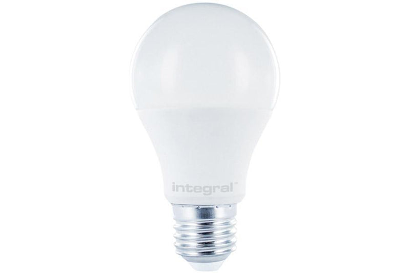 Integral LED Classic Globe (GLS) 8.6W (60W) 2700K 806lm E27 Non-Dimmable Frosted Lamp - LED Direct