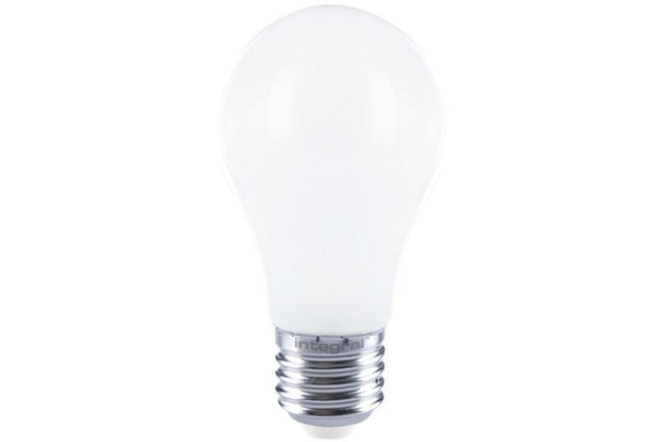 Integral LED Classic Globe (GLS) Frosted E27 5.2W (40W) 2700K 470lm Non-Dimmable 300 deg Beam Angle - LED Direct