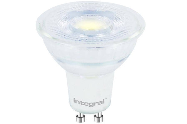 Integral LED GU10 Glass PAR16 5.6W (56W) 6500K 450lm Dimmable Lamp - LED Direct