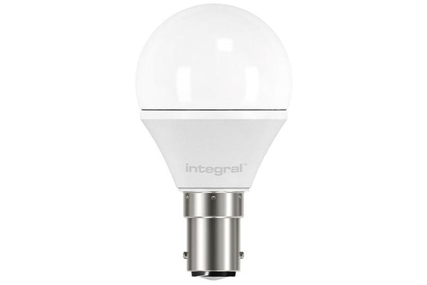 Integral LED Mini Globe 3.4W (25W) 2700K 250lm B15 Non-Dimmable Frosted Lamp - LED Direct