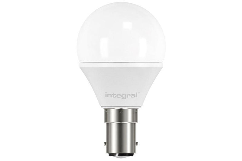 Integral LED Mini Globe 3.4W (25W) 2700K 250lm B15 Non-Dimmable Frosted Lamp - LED Direct