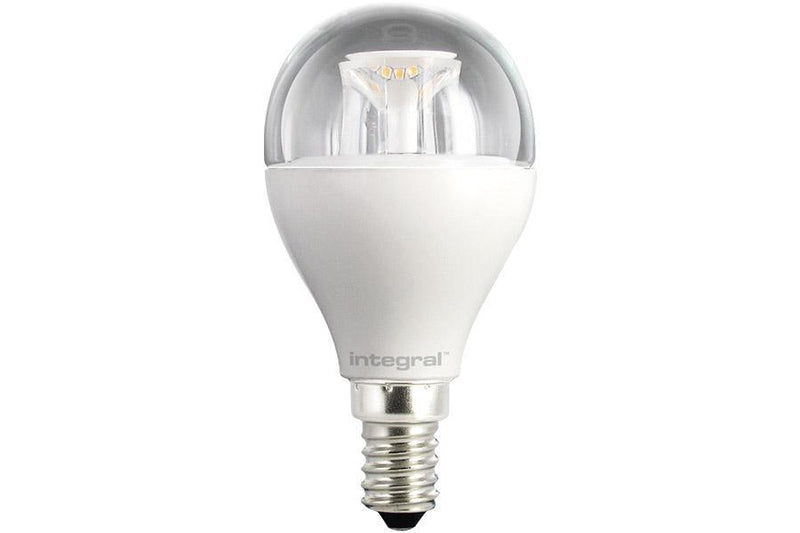 Integral LED Mini Globe 5.6W (40W) 2700K 470lm E14 Dimmable Clear Lamp - LED Direct