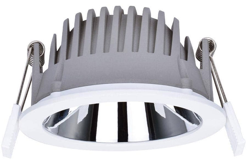 Integral LED Recess Pro Downlight IP44 125mm cutout 20W 2000lm 100lm/W 3000K Non-Dimmable Finish-Matt white - LED Direct