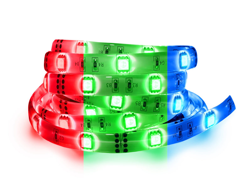 Integral LED 24V RGB Strip IP33 5m x 10mm Colour Changing 14.4W per metre - LED Direct