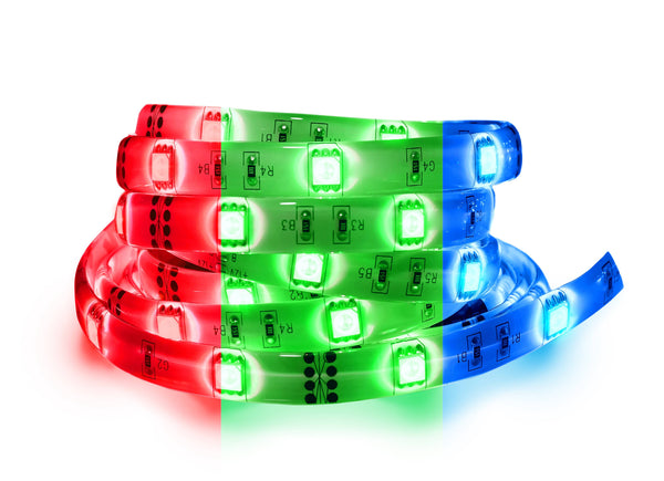Integral LED 24V RGB Strip IP33 5m x 10mm Colour Changing 8.64W per metre - LED Direct