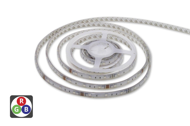 Integral LED 24V RGB Strip IP67 5m x 12mm Colour Changing 8.64W per metre - LED Direct