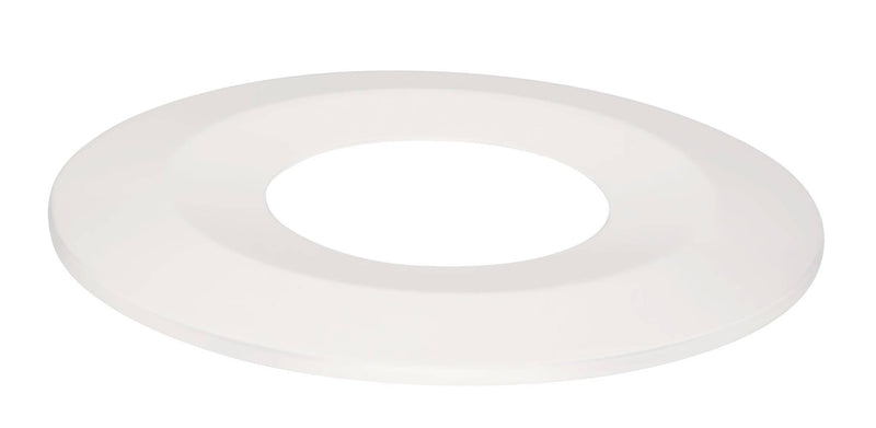 Integral LED Bezel for Low-Profile Fire Rated Downlight - White - LED Direct