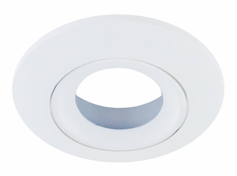 Integral LED Bezel for Lux Fire Tiltable Fire Rated Downlight - Bezel White - LED Direct