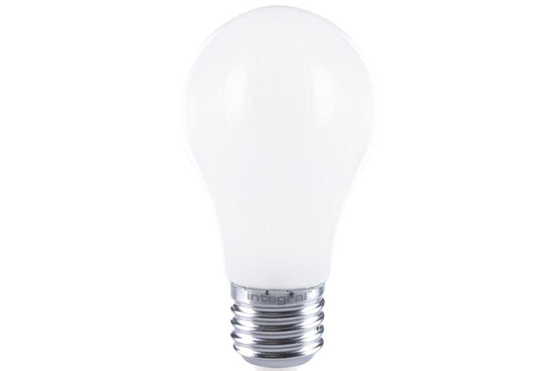 Integral LED Classic Globe (GLS) Frosted E27 8.5W (75W) 2700K 1055lm Non-Dimmable 300 deg Beam Angle - LED Direct