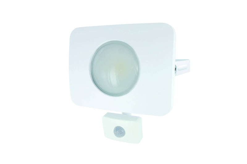 Integral LED Compact-Tough Floodlight (White) 30W 4000K 2700lm with PIR sensor - LED Direct