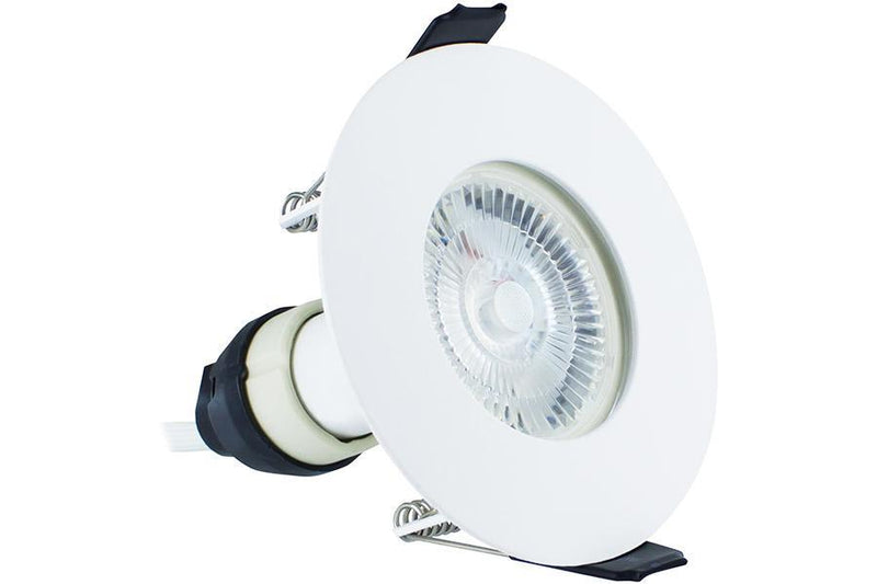 Integral LED Evofire 70mm cut-out IP65 Fire Rated Downlight with GU10 Holder - LED Direct