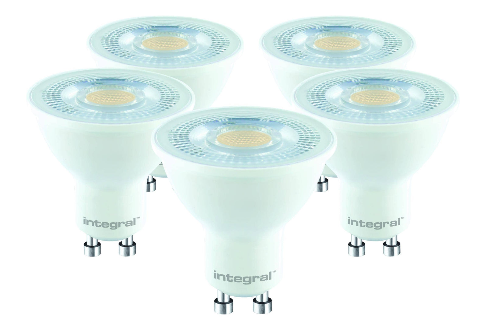 Integral LED GU10 Classic PAR16 5.7W (68W) 4000K 530lm Non-Dimmable ...