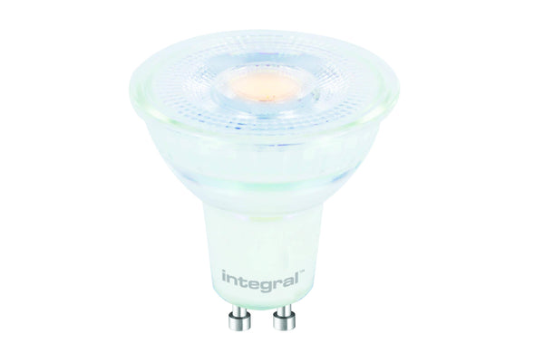 Integral LED GU10 Glass PAR16 4.7W (50W) 2700K 390lm Non-Dimmable Lamp - LED Direct