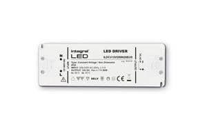 Integral LED IP20 75W Constant Voltage LED Driver, 200-240VAC to 24VDC, Non-Dimmable - LED Direct