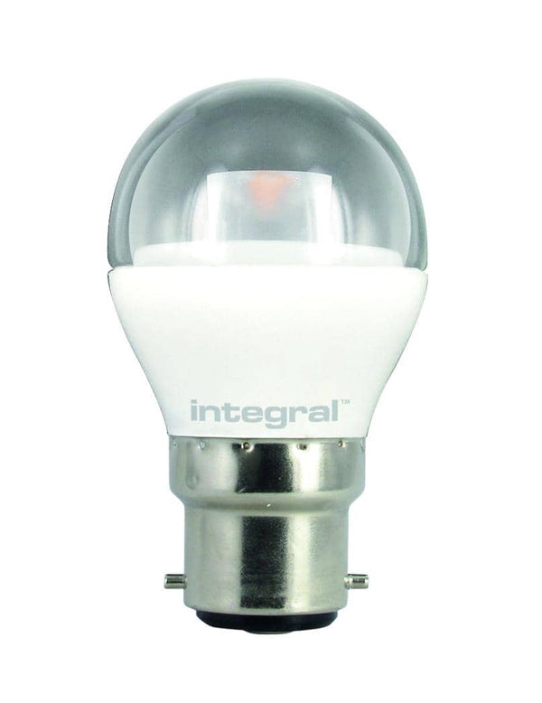 Integral LED Mini Globe 3.8W (25W) 2700K 250lm B22 Non-Dimmable Clear Lamp - LED Direct