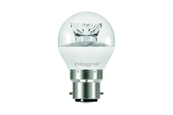 Integral LED Mini Globe 5.4W (40W) 2700K 470lm B22 Non-Dimmable Clear Lamp - LED Direct