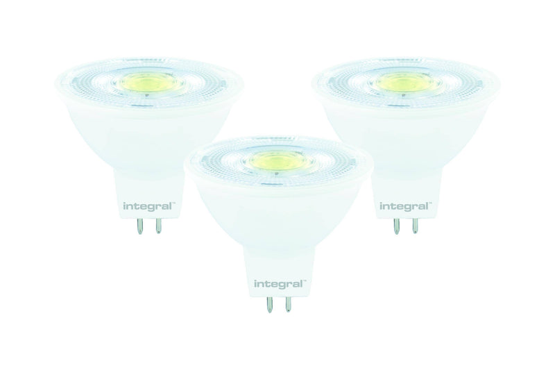 Integral LED MR16 GU5.3 4.6W (36W) 4000K 420lm Dimmable - 3 PACK - LED Direct