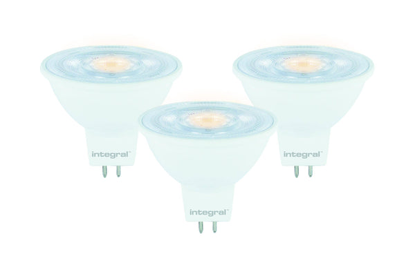 Integral LED MR16 GU5.3 5W (39W) 4000K 450lm Non-Dimmable - 3 PACK - LED Direct
