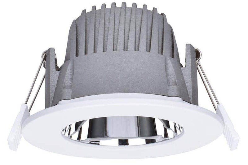Integral LED Recess Pro Downlight IP44 125mm cutout 14W 1600lm 114lm/W 4000K Dimmable Finish-Matt White - LED Direct