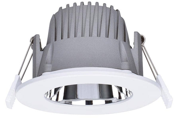 Integral LED Recess Pro Downlight IP44 125mm cutout 14W 1600lm 114lm/W 4000K Non-Dimmable Finish-Matt White - LED Direct