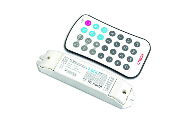 Integral LED SPI Remote Control and Receiver for RGB Pixel LED Strip (up to 1020 pixels) - LED Direct