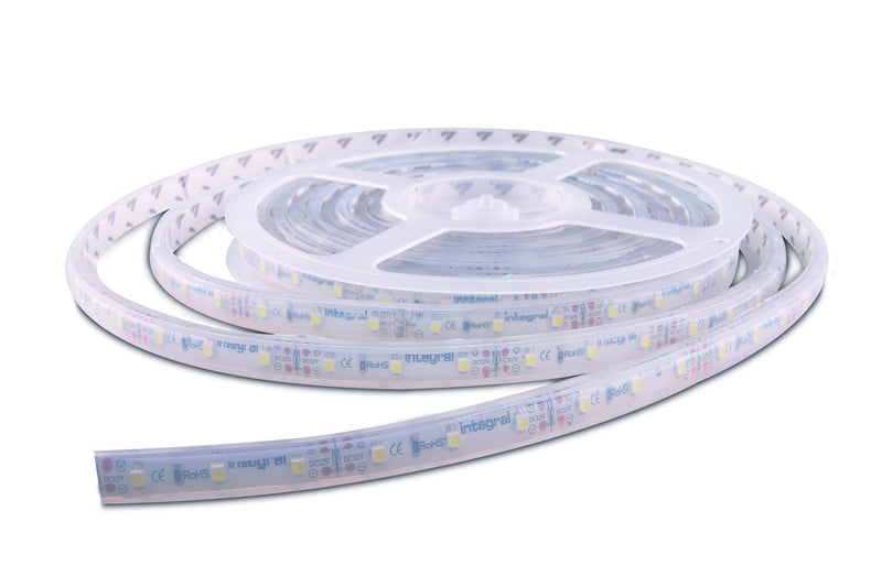 Integral LED Strip 12V IP67 5m x 10mm 6500K 6W/m CRI80 - LED Direct